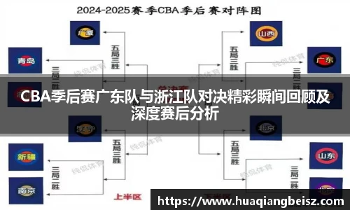 bsports必一·运动CBA季后赛广东队与浙江队对决精彩瞬间回顾及深度赛后分析